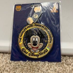 Disney 50th Anniversary Blue and Gold Collectible